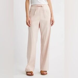 rag & bone Logan Linen Blend Wide Leg Pants